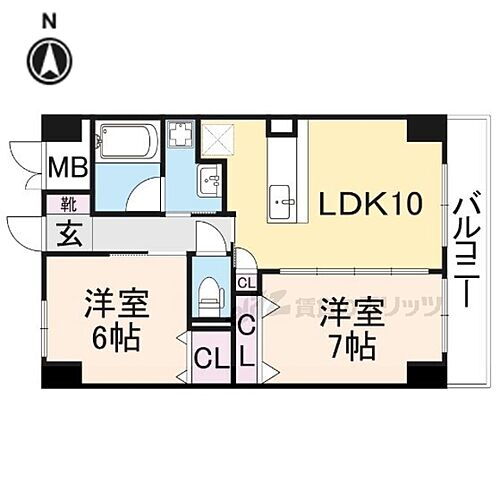 奈良県奈良市大森町 奈良駅 2LDK マンション 賃貸物件詳細