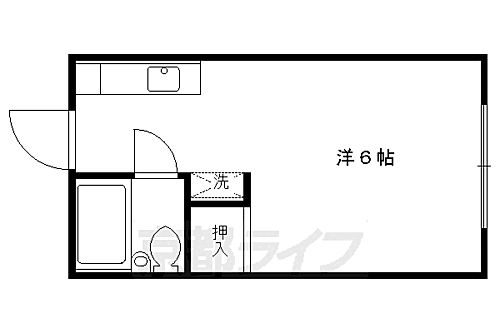 京都府京都市左京区下鴨梅ノ木町 北山駅 1K アパート 賃貸物件詳細