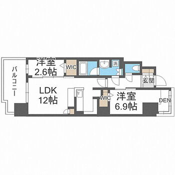  アーバネックス本町？　間取り