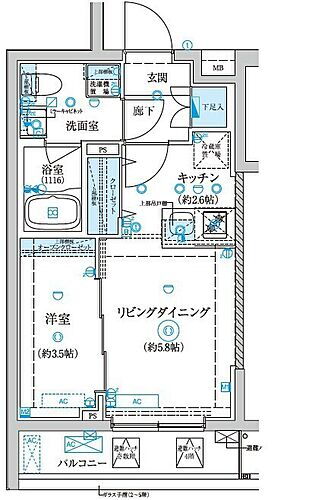 東京都北区神谷3丁目 王子神谷駅 1LDK マンション 賃貸物件詳細