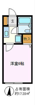  南向きの角部屋です