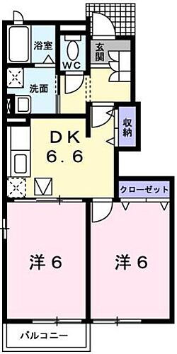 兵庫県赤穂市宮前町 播州赤穂駅 2DK アパート 賃貸物件詳細