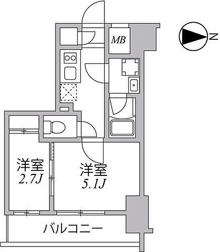 東京都江東区大島1丁目5-9 住吉駅 2K マンション 賃貸物件詳細