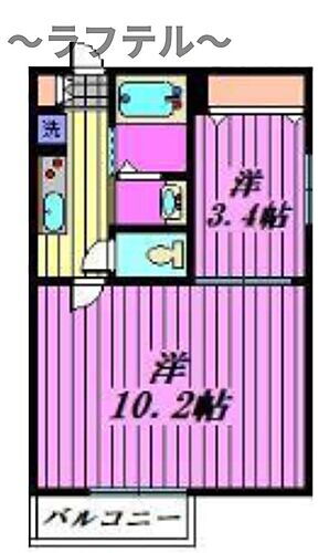 埼玉県所沢市上新井2丁目 西所沢駅 2K アパート 賃貸物件詳細