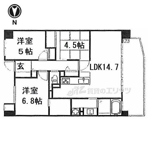 レイセニット奈良グラン・ヴェルジェ 3階 3LDK 賃貸物件詳細