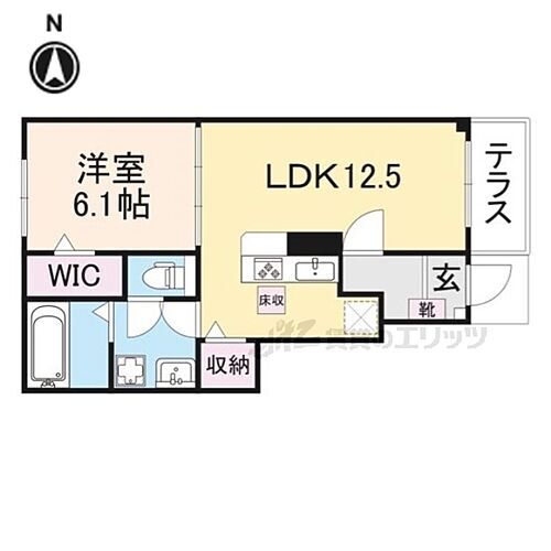 奈良県香芝市磯壁4丁目 近鉄下田駅 1LDK アパート 賃貸物件詳細