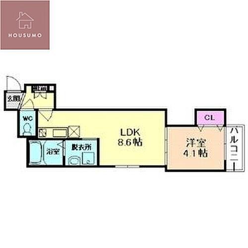 （仮称）Ｆ　ａｓｅｃｉａ　Ｍｅｔｅｏｒｅ 2階 1LDK 賃貸物件詳細