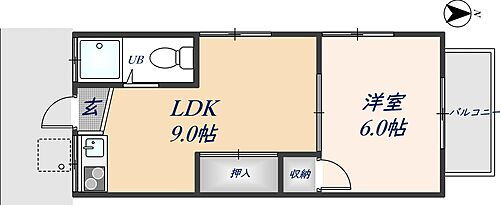 長池パンション　Ａ棟 2階 1LDK 賃貸物件詳細