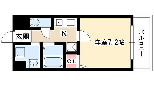 愛知県名古屋市千種区今池3丁目 吹上駅 1K マンション 賃貸物件詳細