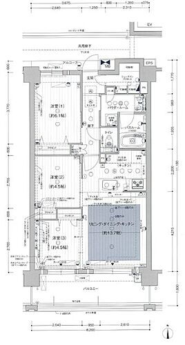 愛知県名古屋市千種区田代町字四観音道西 覚王山駅 3LDK マンション 賃貸物件詳細