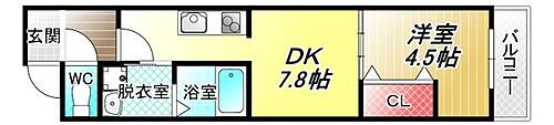 フジパレス近鉄八尾ＩＩＩ番館 2階 1LDK 賃貸物件詳細