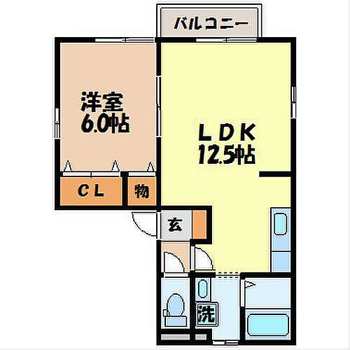 長崎県諫早市久山台78-21 喜々津駅 1LDK アパート 賃貸物件詳細