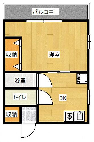 広島県広島市中区吉島東2丁目 舟入南駅 1LDK マンション 賃貸物件詳細