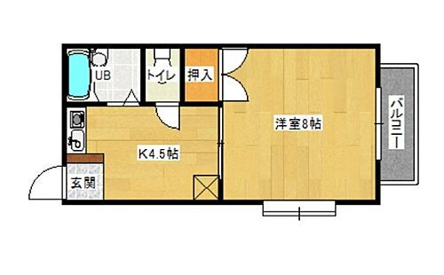 広島県安芸郡府中町大通3丁目 天神川駅 1K アパート 賃貸物件詳細