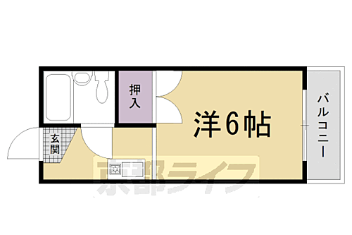 京都府京都市右京区山ノ内養老町 西院駅 1K マンション 賃貸物件詳細