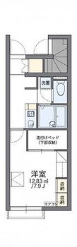  代表的な間取のため実際の間取とは異なる場合があります