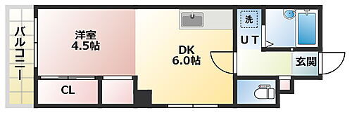 第５３松井ビル 6階 1LDK 賃貸物件詳細
