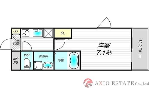 大阪府大阪市東淀川区上新庄3丁目2-9 上新庄駅 1K マンション 賃貸物件詳細