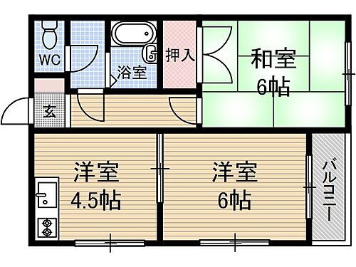 プレンディ真砂 3階 2DK 賃貸物件詳細