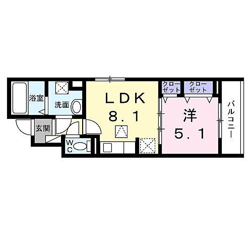 ローデア氷室 3階 1LDK 賃貸物件詳細