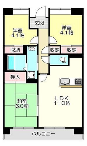 大阪府大阪市平野区西脇1丁目12-12 平野駅 3LDK マンション 賃貸物件詳細