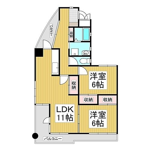 長野県茅野市ちの 茅野駅 2LDK マンション 賃貸物件詳細