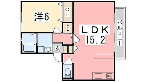 兵庫県姫路市大黒壱丁町 京口駅 1LDK アパート 賃貸物件詳細