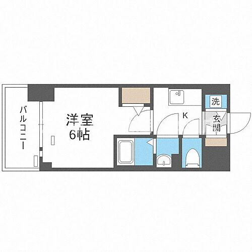 大阪府大阪市浪速区桜川2丁目6-4 なんば駅 1K マンション 賃貸物件詳細