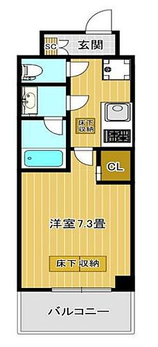 大阪府大阪市西区立売堀4丁目7-6 阿波座駅 1K マンション 賃貸物件詳細