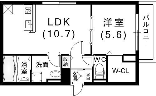 兵庫県神戸市兵庫区七宮町1丁目10-7 神戸駅 1LDK アパート 賃貸物件詳細