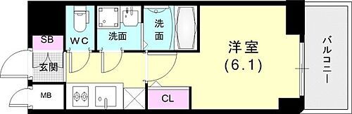 兵庫県神戸市兵庫区西多聞通1丁目3-27 神戸駅 1K マンション 賃貸物件詳細