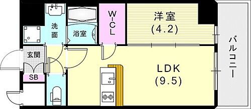 ソルテラスＫＯＢＥ 5階 1LDK 賃貸物件詳細