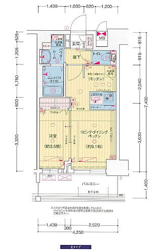 プレサンス塚本ベラビィ 13階 1LDK 賃貸物件詳細