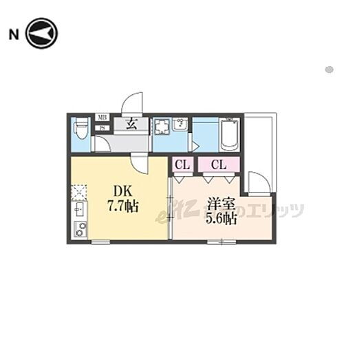 大阪府東大阪市瓜生堂1丁目 若江岩田駅 1DK アパート 賃貸物件詳細