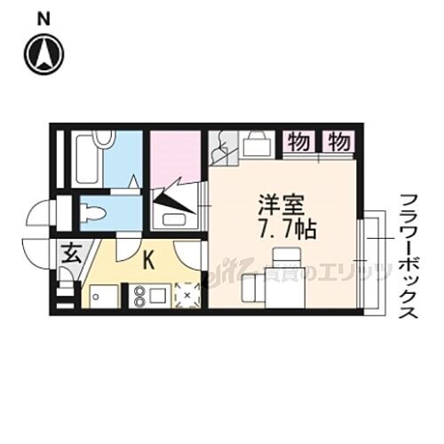 奈良県桜井市大字上之庄 三輪駅 1K アパート 賃貸物件詳細