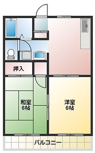 千葉県習志野市谷津2丁目 津田沼駅 2DK アパート 賃貸物件詳細
