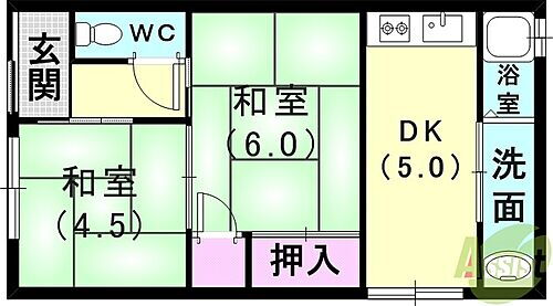 堀切ガーデンズ 1階 2DK 賃貸物件詳細