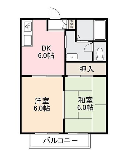 香川県高松市紙町102-1 三条駅 2DK アパート 賃貸物件詳細