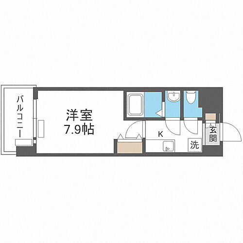 セオリー天王寺南ＤＯＯＲ 7階 1K 賃貸物件詳細