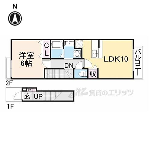 奈良県北葛城郡王寺町久度4丁目 王寺駅 1LDK アパート 賃貸物件詳細