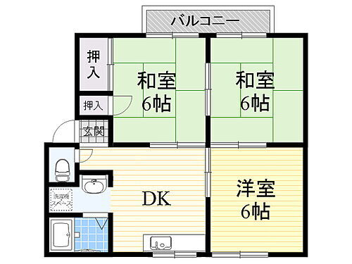 大阪府茨木市小柳町8番27号 沢良宜駅 3DK アパート 賃貸物件詳細