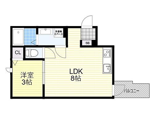 大阪府大阪市東淀川区瑞光3丁目 瑞光四丁目駅 1LDK アパート 賃貸物件詳細