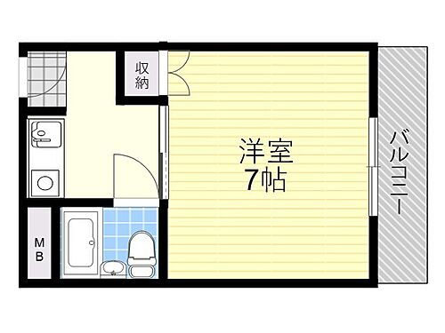 大阪府箕面市瀬川5丁目 石橋阪大前駅 1K マンション 賃貸物件詳細