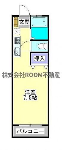 宮崎県都城市立野町3770-4 都城駅 1K アパート 賃貸物件詳細