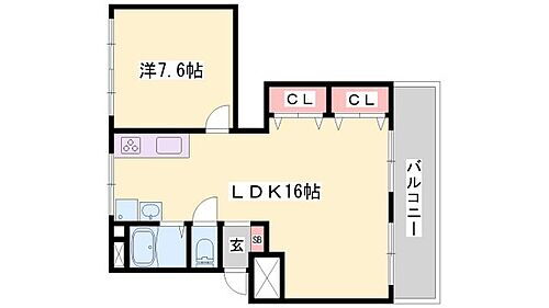 ＯＮＥ　ＬＩＧＨＴマンション 4階 1LDK 賃貸物件詳細