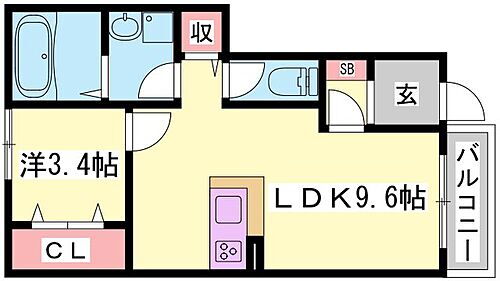 兵庫県姫路市土山4丁目 播磨高岡駅 1LDK アパート 賃貸物件詳細