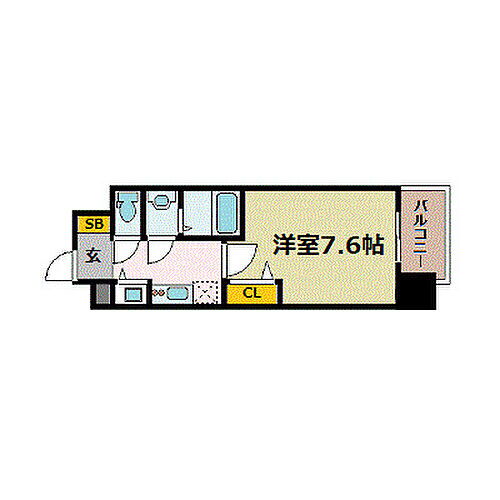 大阪府大阪市福島区海老江7丁目2-42 野田駅 1K マンション 賃貸物件詳細