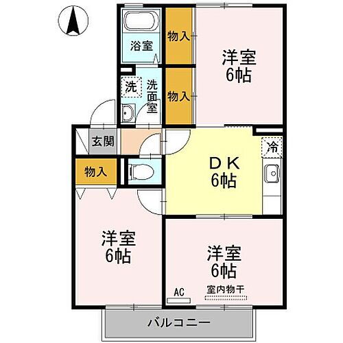 広島県福山市南松永町3丁目 東尾道駅 3DK アパート 賃貸物件詳細