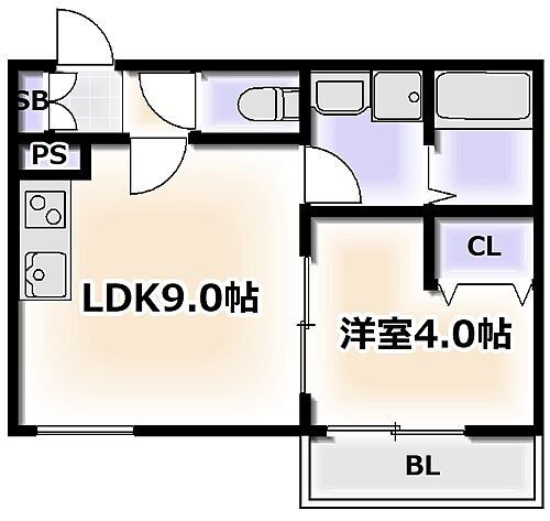 大阪府大阪市東住吉区住道矢田1丁目 矢田駅 1LDK アパート 賃貸物件詳細