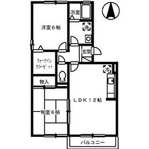 広島県福山市南手城町1丁目6-25 東福山駅 2LDK アパート 賃貸物件詳細